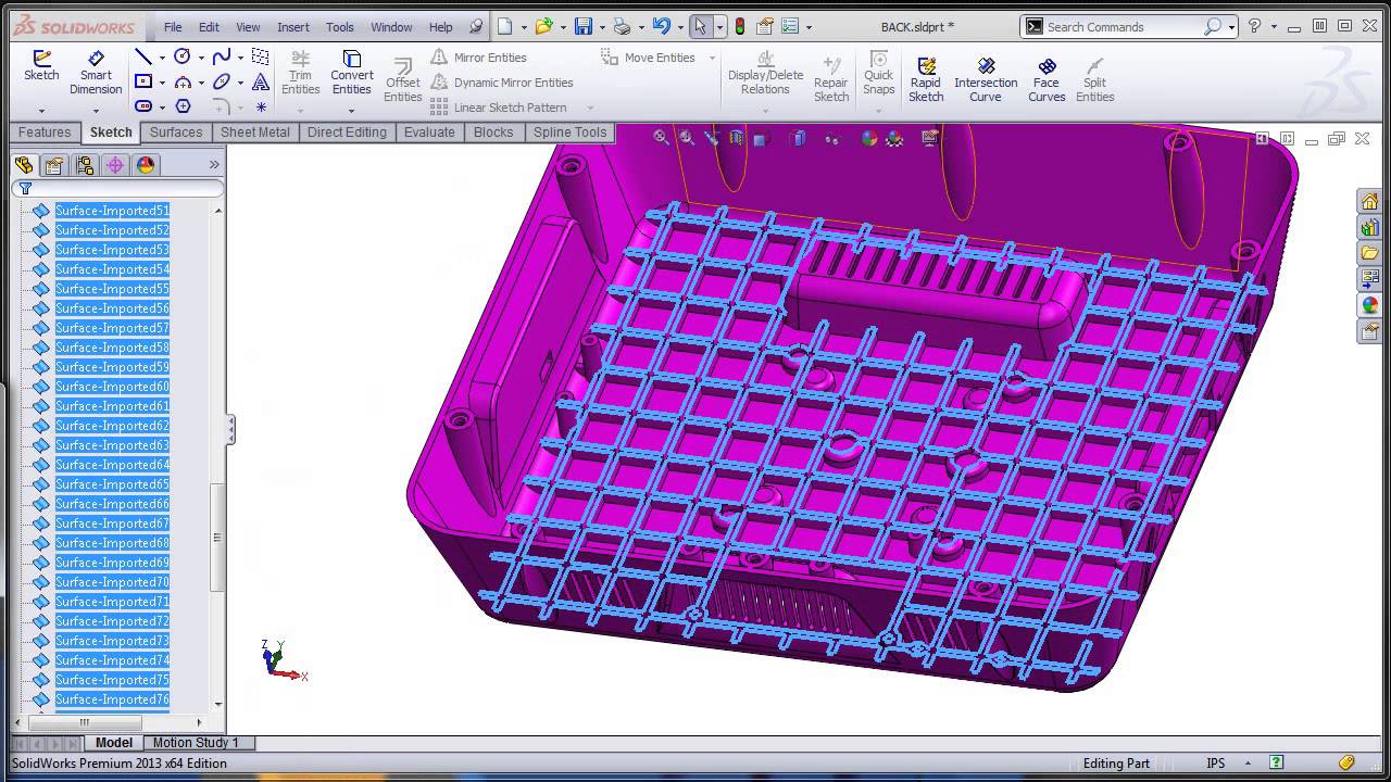 SolidWorks: Imported Model - Open Edge Selection Macro (Part 3 of 3)