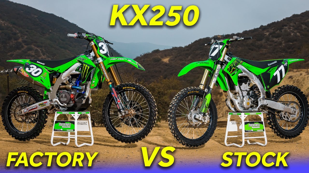 Заводской KX250 против стокового KX250! Что лучше? — Журнал Motocross Action