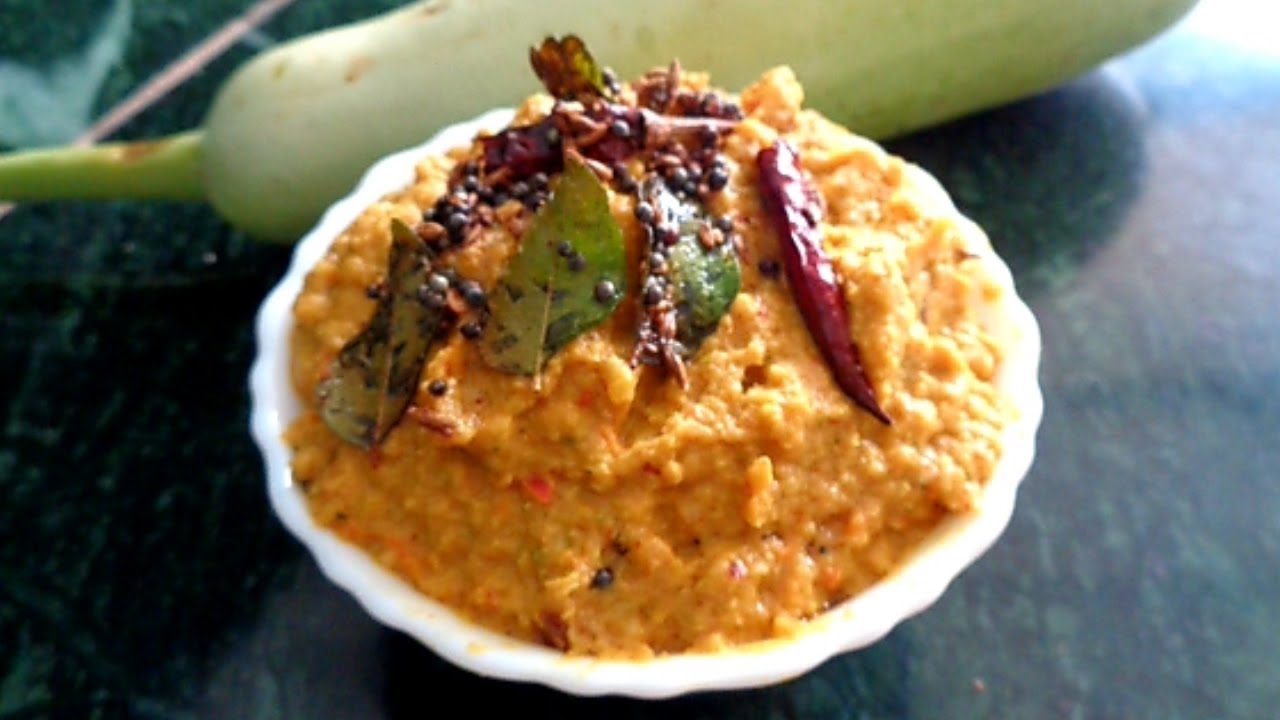 लौकी की चटनी.Bottle Gourd Chutney.Sorakaya Pachadi Andhra Style Bottle Gourd Chutney.healthy chutney