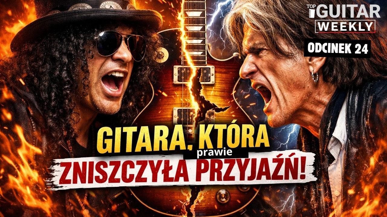 Ta gitara prawie zniszczyła przyjaźń Slasha i Joe Perry’ego | TopGuitar Weekly #24