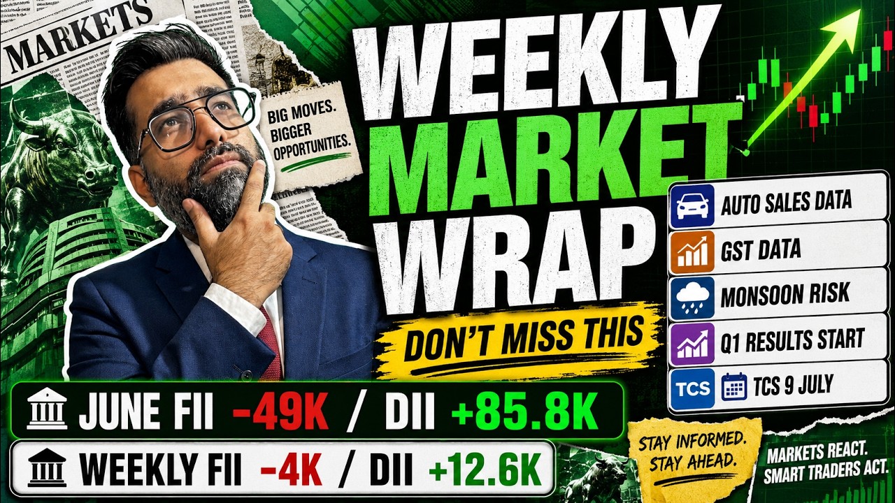 Big Week Ahead for Nifty? Auto Sales, GST, Monsoon & TCS Results