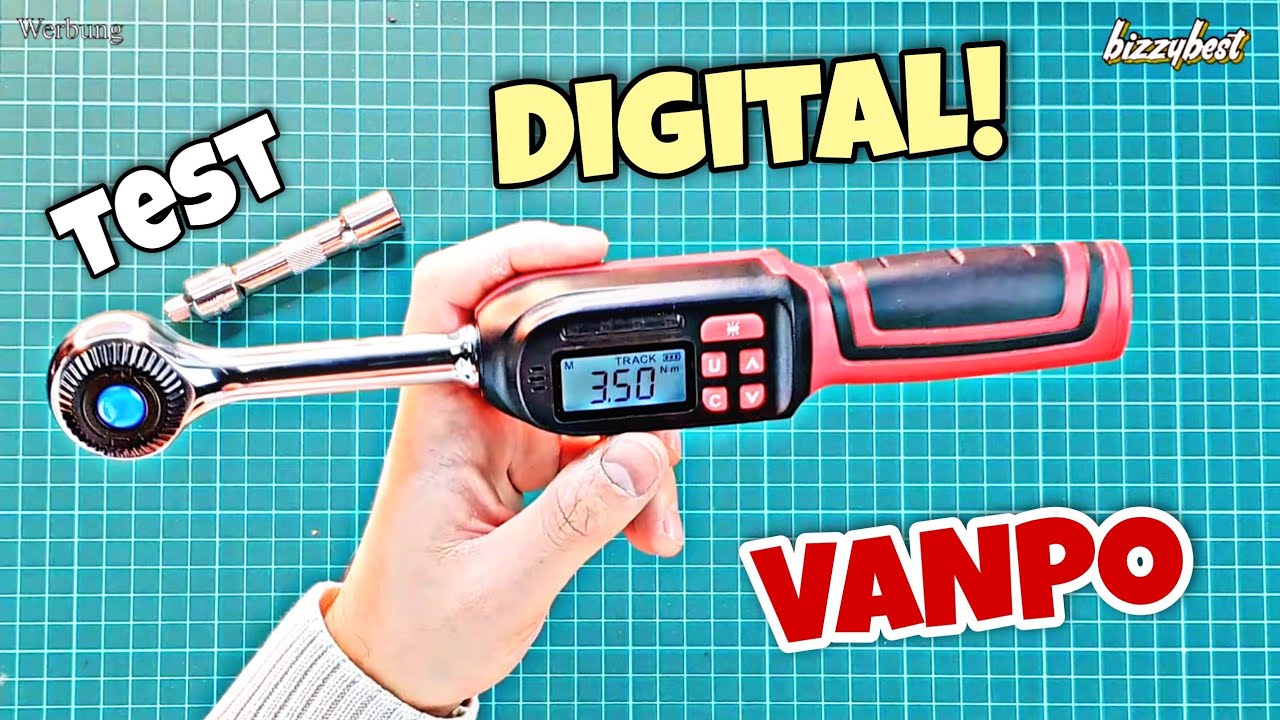 Digitaler Drehmomentschlüssel von VANPO - TEST