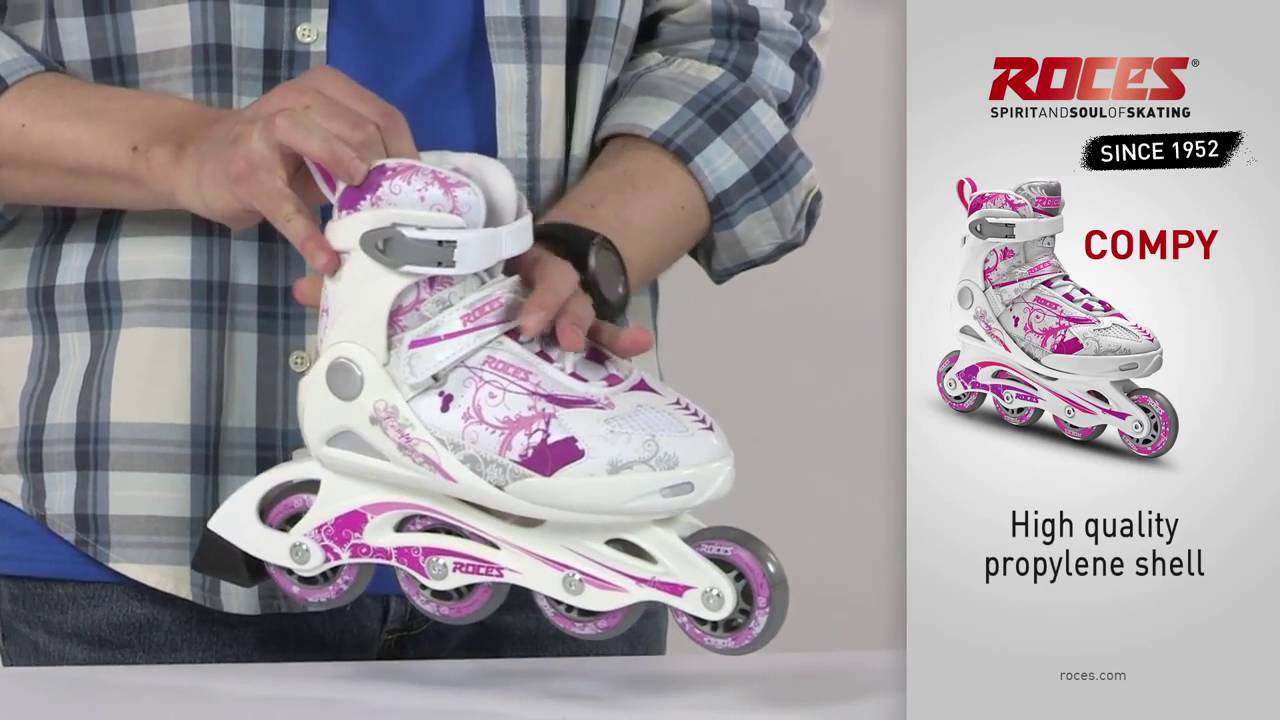 CHICAGO Tiendas Especializadas - Doctor Roces introducing COMPY kids size adjustable inline skate