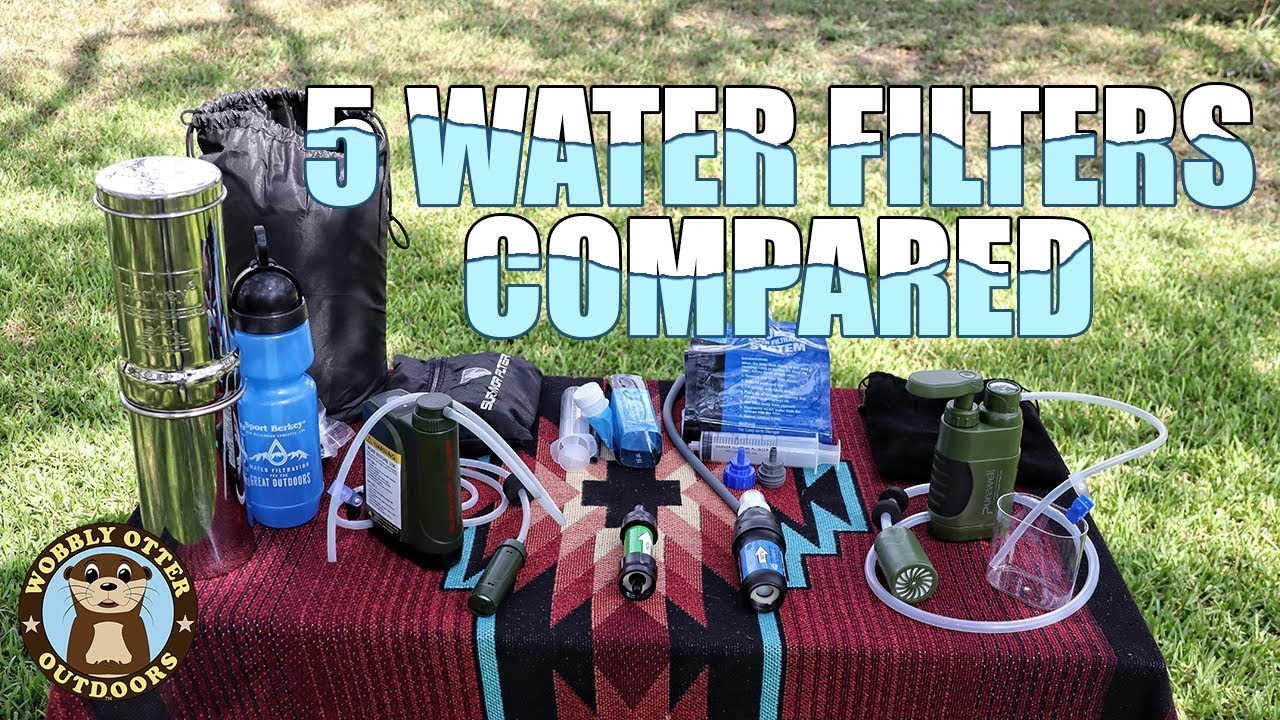 5 Portable Water Filters Compared - Survival & Prepping