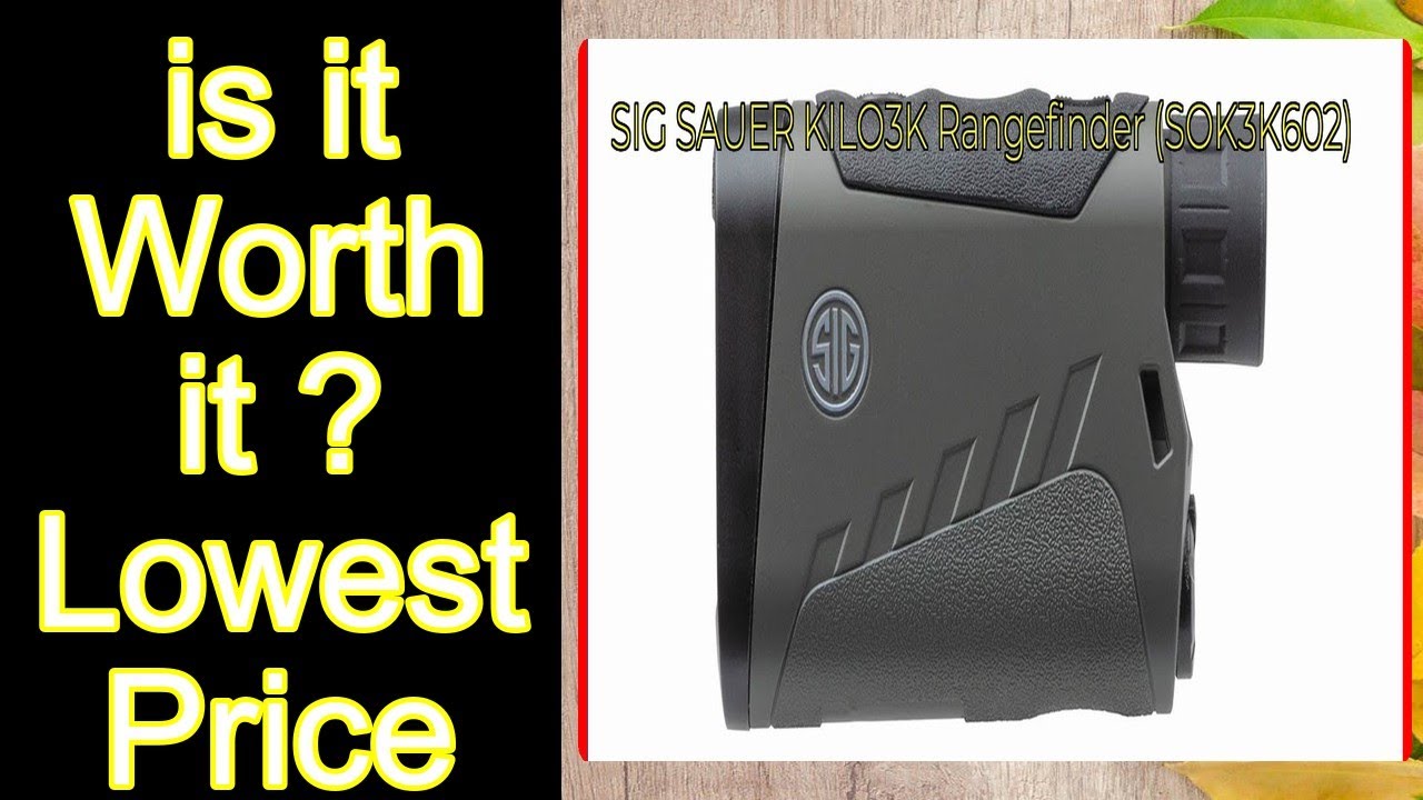 SIG SAUER KILO3K Rangefinder (SOK3K602) Features - Important Information