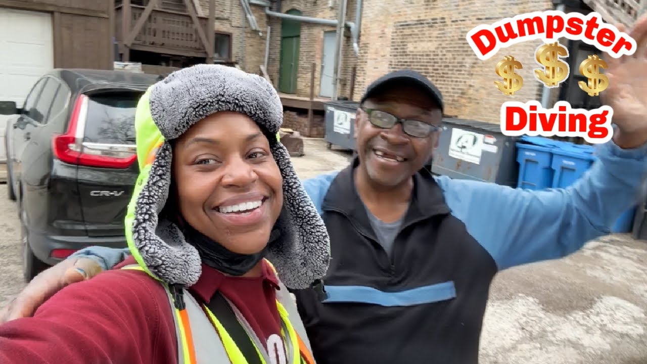 Dumpster Diving | I Can't Believe All The Things I FOUND this time🤑🤑 | Mr. James was in the area‼️