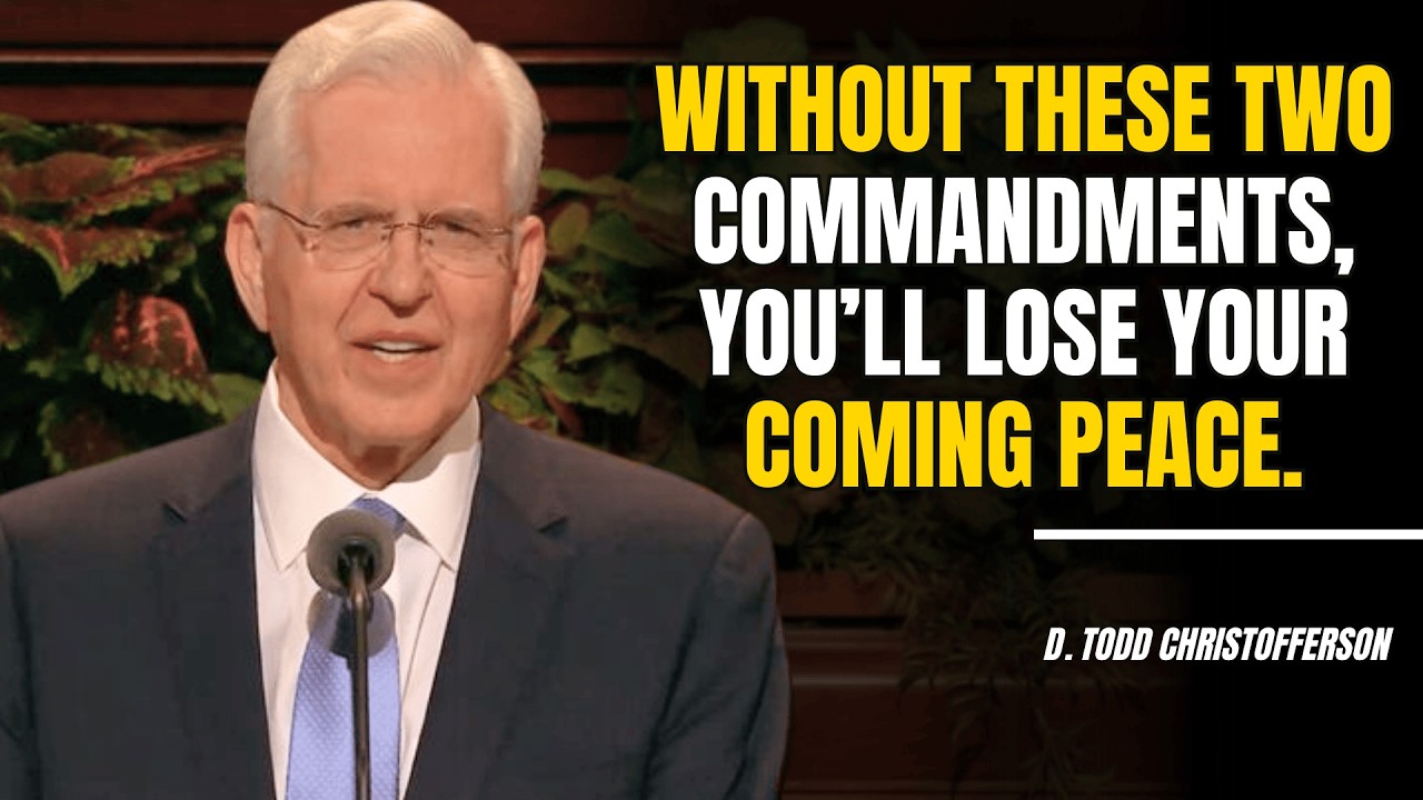 D. Todd Christofferson | Without these two commandments, you’ll lose your coming peace.