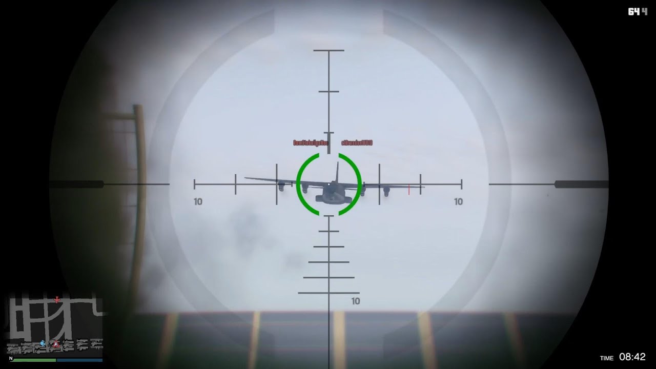 OH NO - Gta 5 plane vs shooters