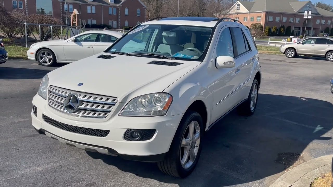 2007 MERCEDES BENZ ML350 4MATIC WALK AROUND VIDEO STOCK#176358
