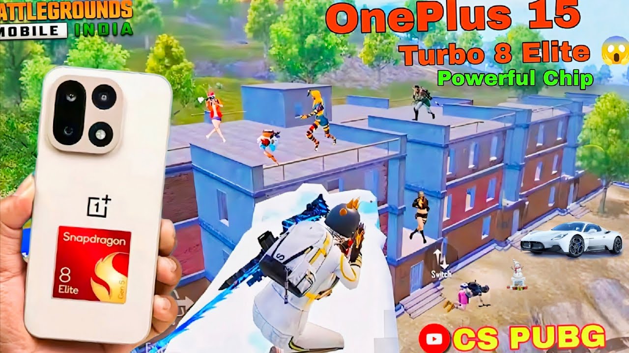 🔥OnePlus 15 - Trubo Rush Gameplay Powerfull Android 144 FPS in The World | Heating & Gyro Fix?