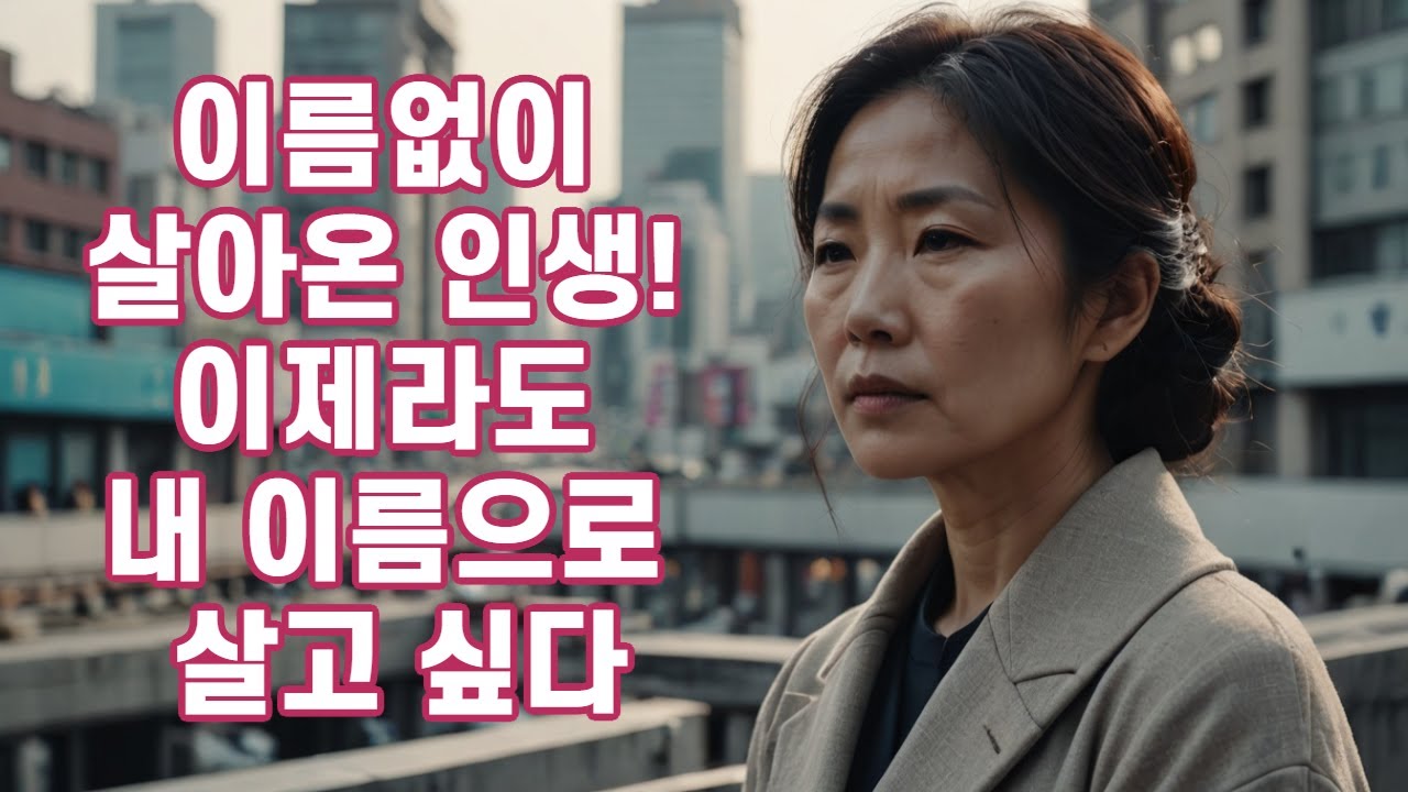 내 이름은 “여보, 엄마”가 아니에요! 잃어버린 내이름!