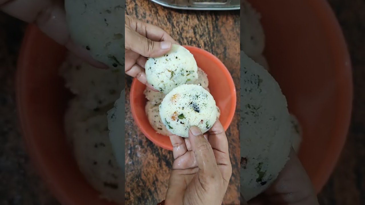 Cucumber and coconut idli@Thekrishnamagicalkitchen