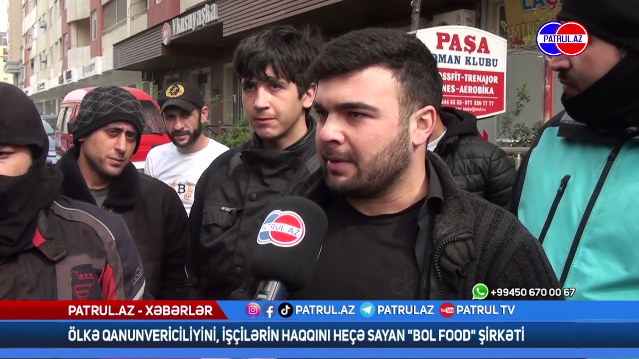Ölkə qanunvericiliyini, işçilərin haqqını heçə sayan Bolt Food şirkəti