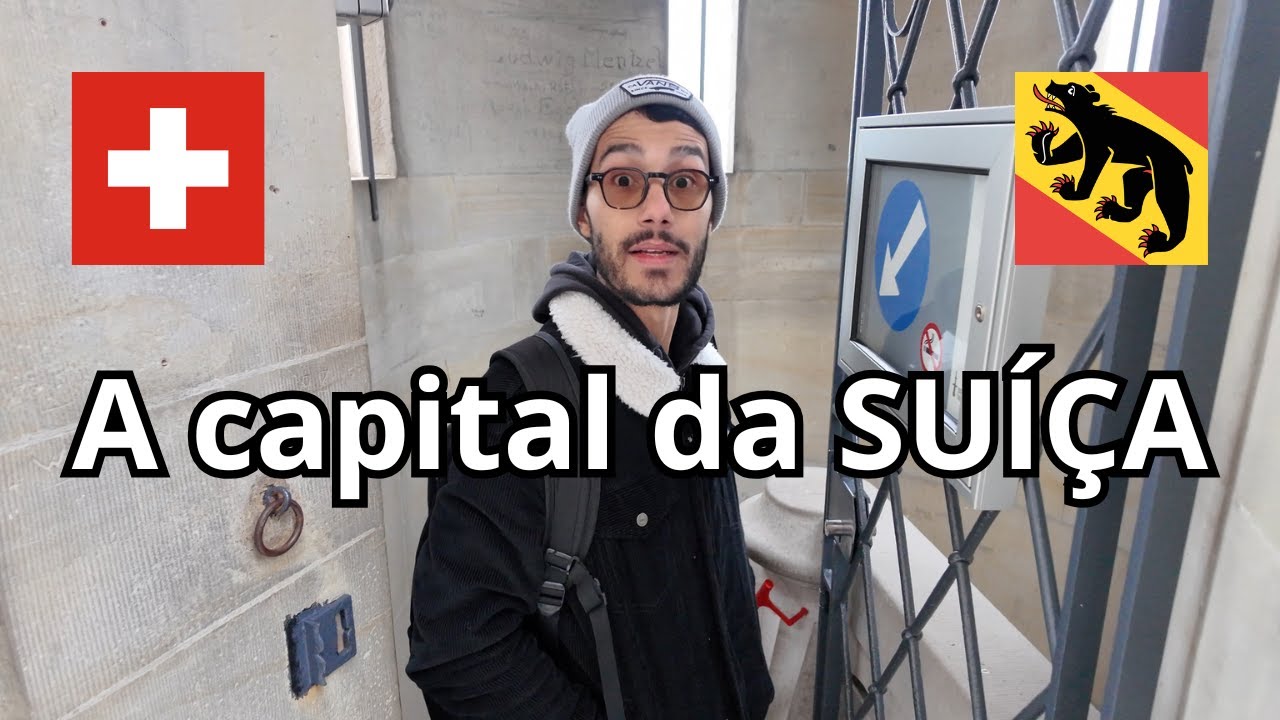 BERN a CAPITAL da SUÍÇA (cidade dos ursos) 