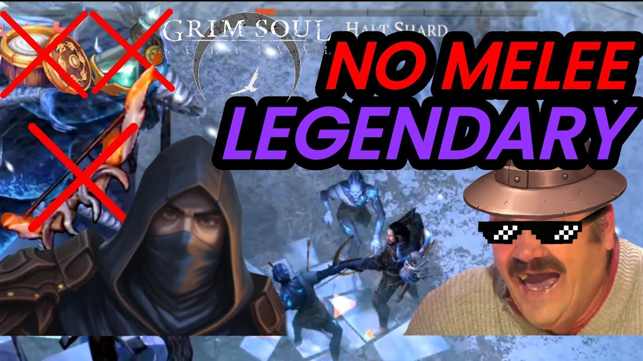 HALT NO MELEE LEGENDARY IN T2 EASIEST CHEAPEST WAY GRIM SOUL SURVIVAL
