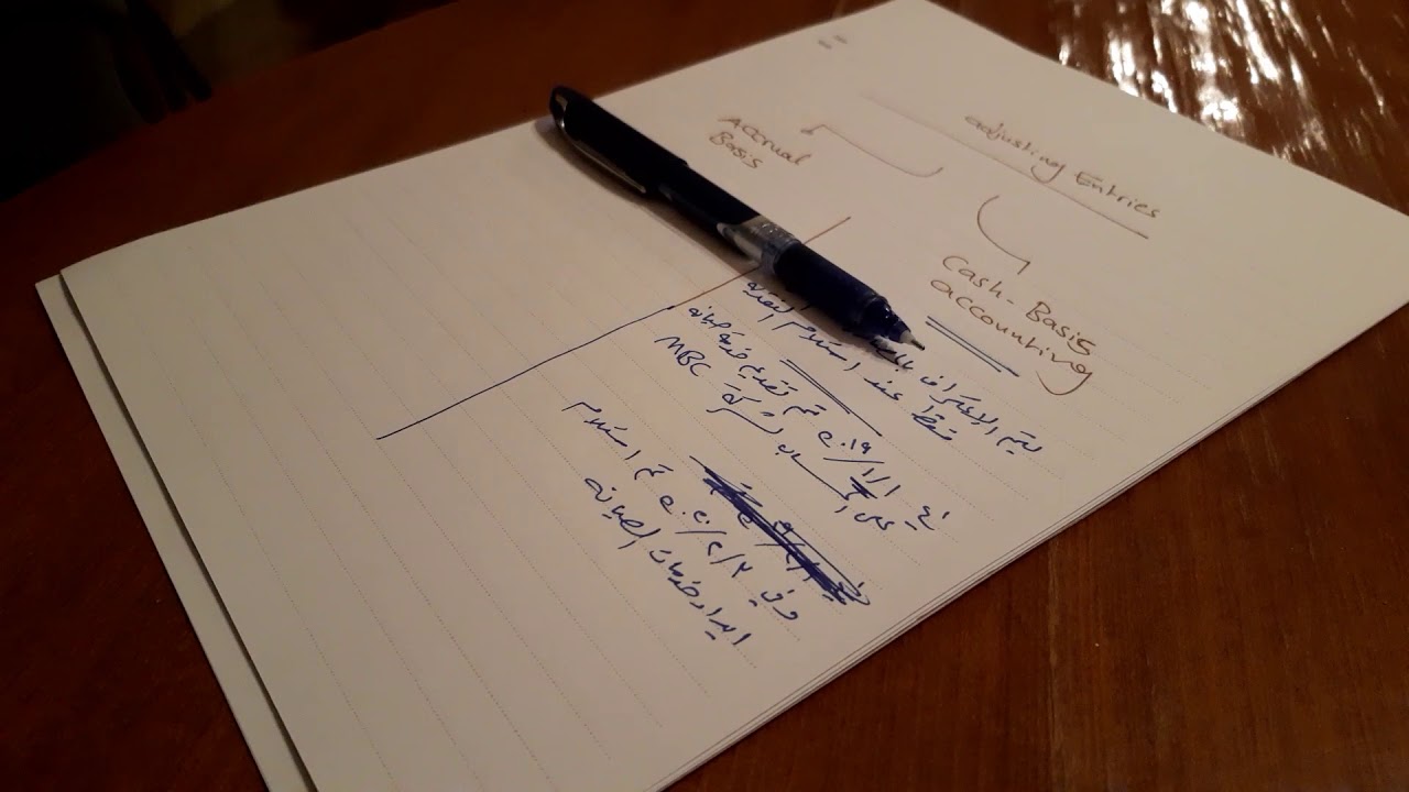 Accrual and Cash Basis