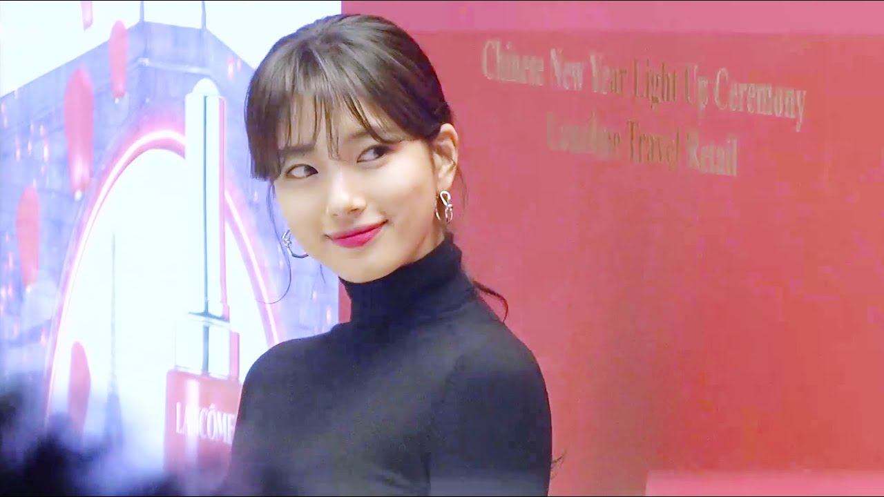 200118 눈 부신 미모의 수지(suzy) 직캠 [4K] @ 롯데타워 랑콤 팝업스토어