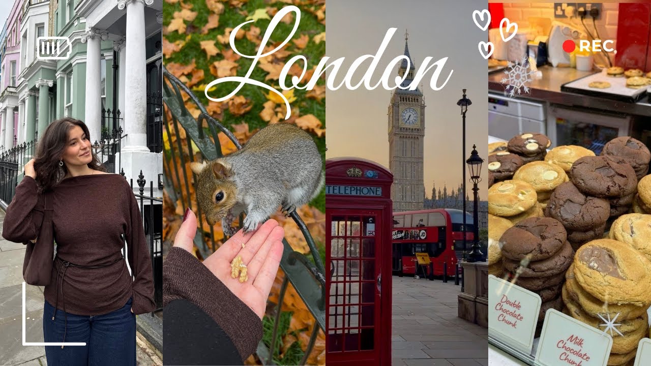 Londra’da 4 gün, Neler Yedik Neler, Otel Turu, Fiyatlar, Market Alışverişi, Sevdiğimiz Yerler 🐿️🍪