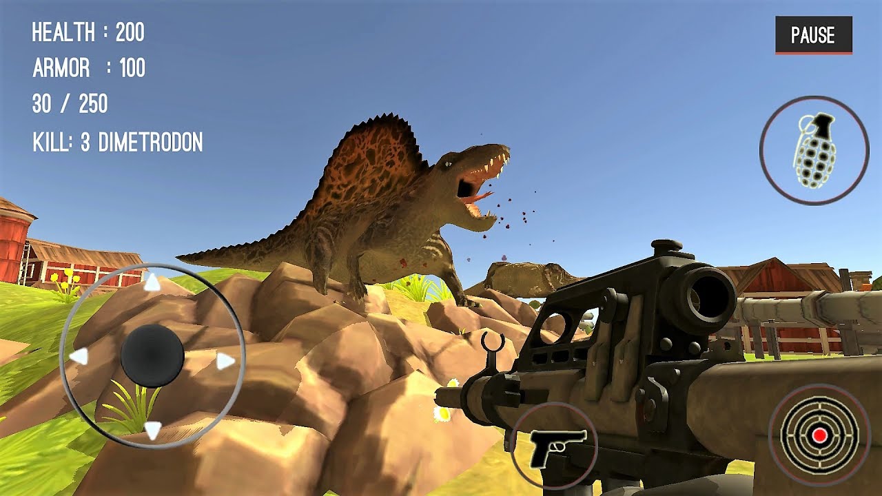 Dinosaur Hunter Dino City 2017 Android Gameplay #13