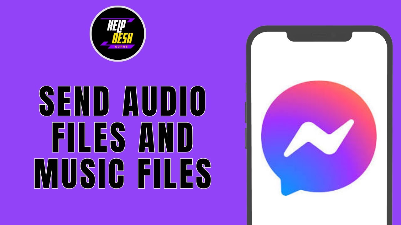 How to Send Audio Files and Music Files on Facebook Messenger
