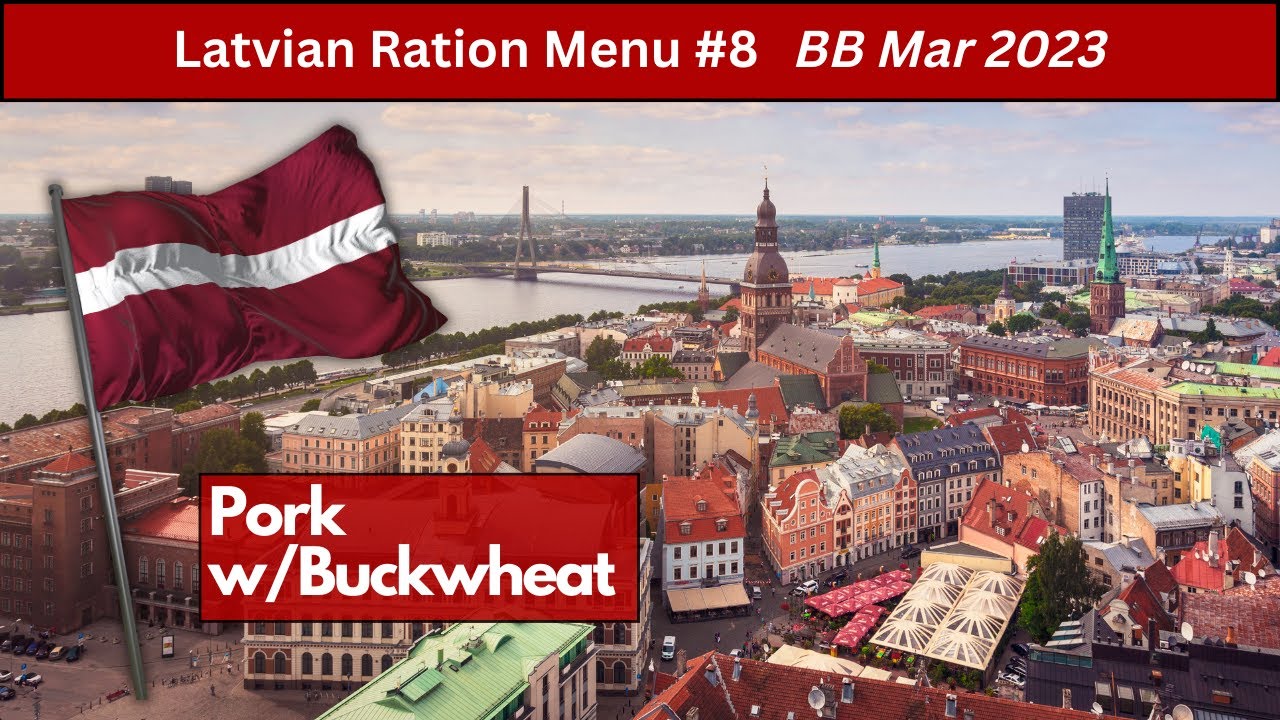 Tasting Latvian Military Food: MRE Review 