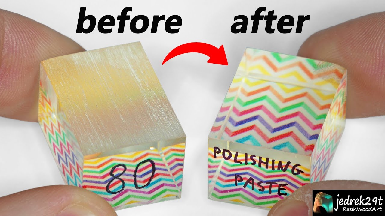How to Sand and Polish Epoxy Resin / RESIN ART