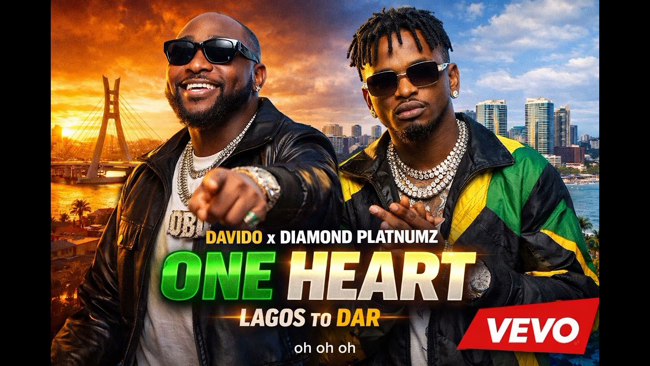Davido ft. Diamond Platnumz – One Heart (Official Video)