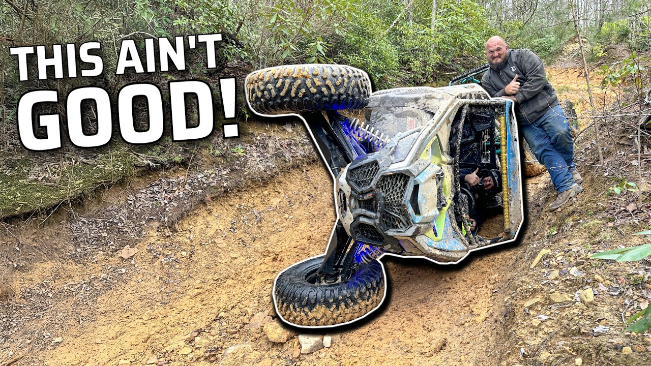 RZR and X3 fall off a MOUNTAIN! Wildest Windrock trail EVER!