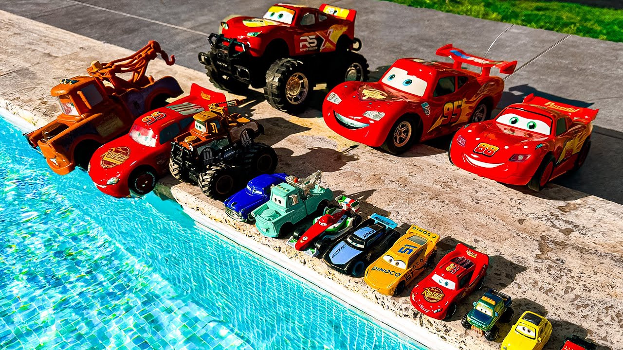 Disney Pixar Cars toys Review | Lightning McQueen, Finn McMissile, Mack, Doc Hudson,Cruz Ramirez