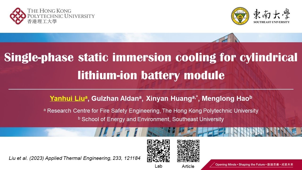 A brief introduction for the preliminary study on battery immersion cooling