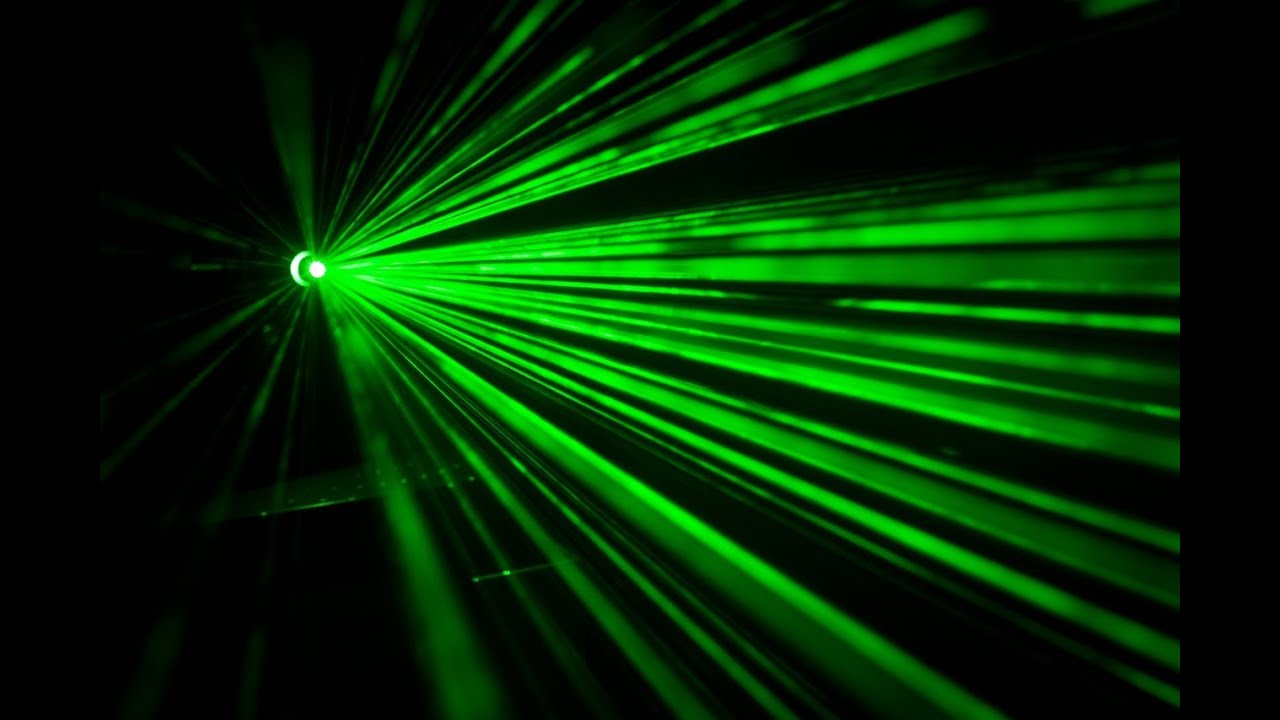 Zielony laser
