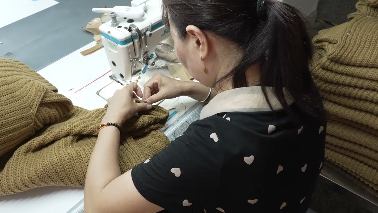 Amazing production, OEM for Amazon e-commerce merchants, 10,000 jumpers per day, #Sweaters