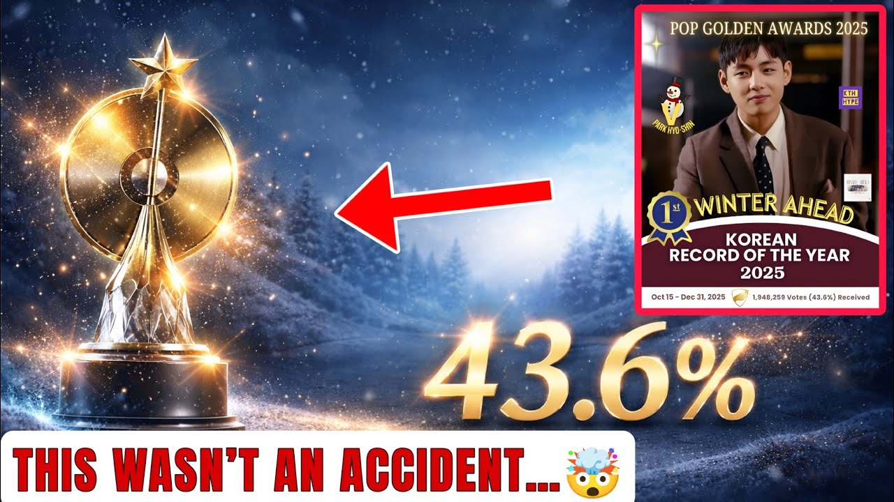 WOW🔥Песня V «Winter Ahead» победила в номинации «Корейский рекорд года 2025» — фанаты вошли в ист...