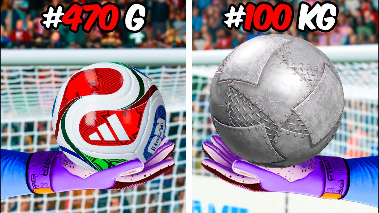 ¡CADA GOL EL BALON PESA MÁS!