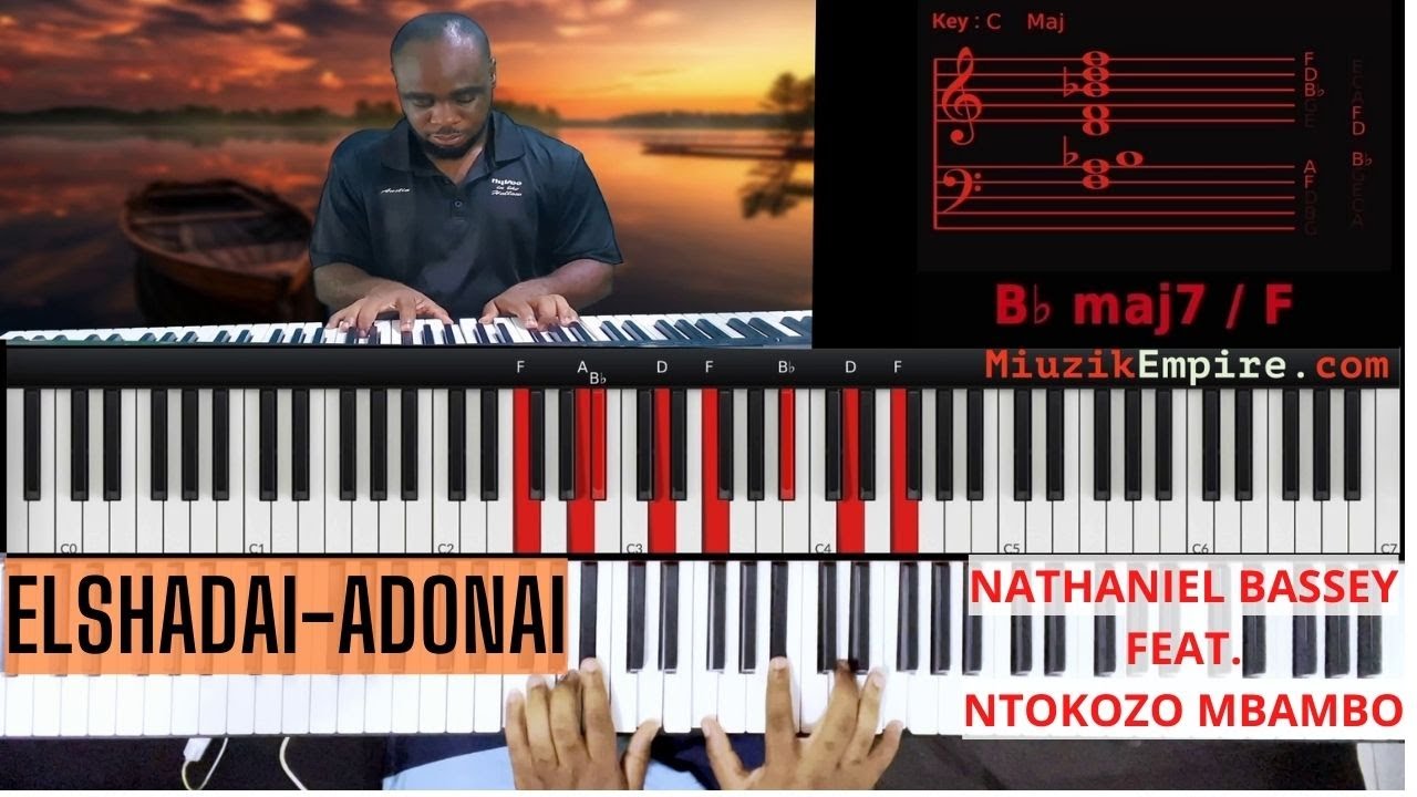 ELSHADAI - ADONAI By Nathaniel Bassey Featuring Ntokozo Mbambo PIANO COVER #Nathaniel Bassey Gospel
