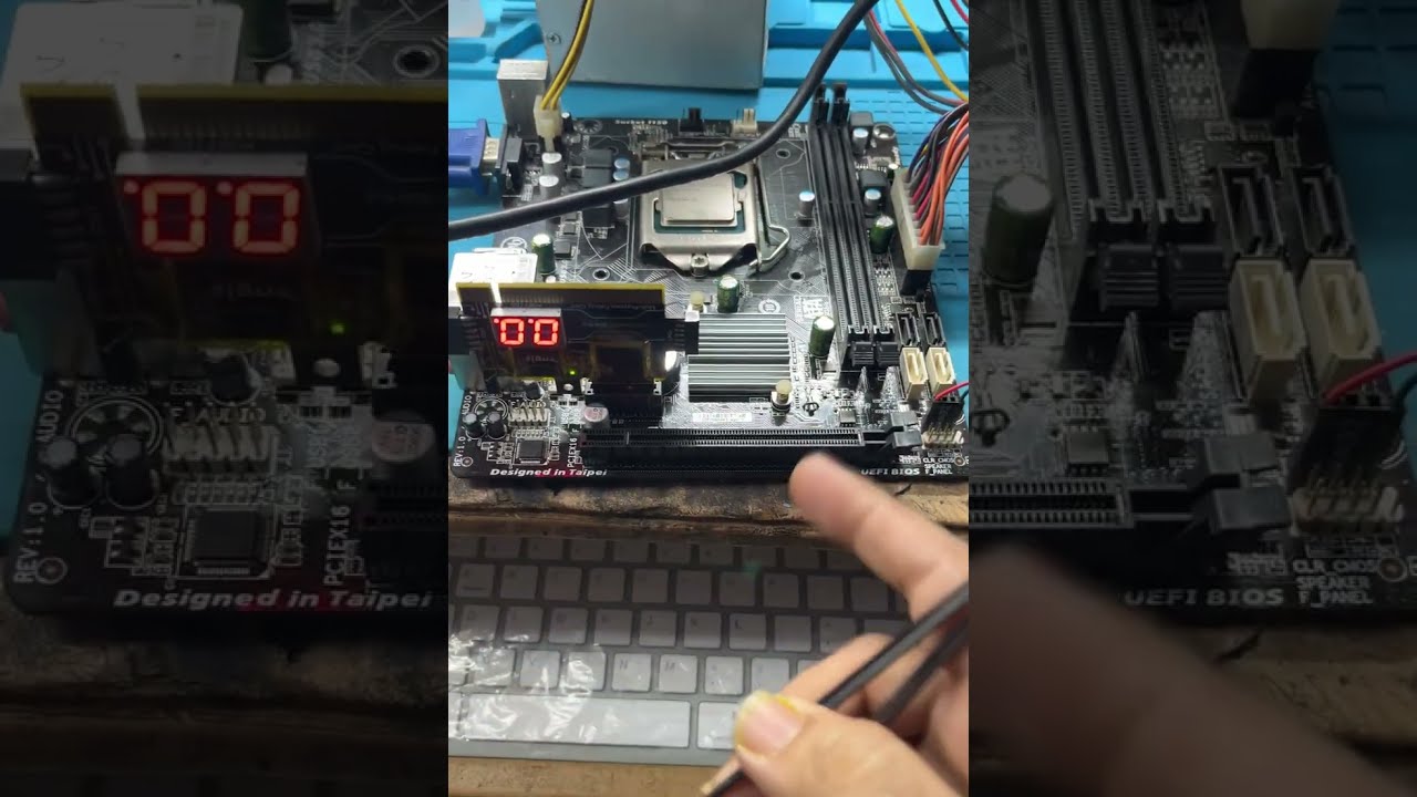 GA-H81M-S beep and then motherboard turns off problem solution| PCH requirement missing |#gigabyte 