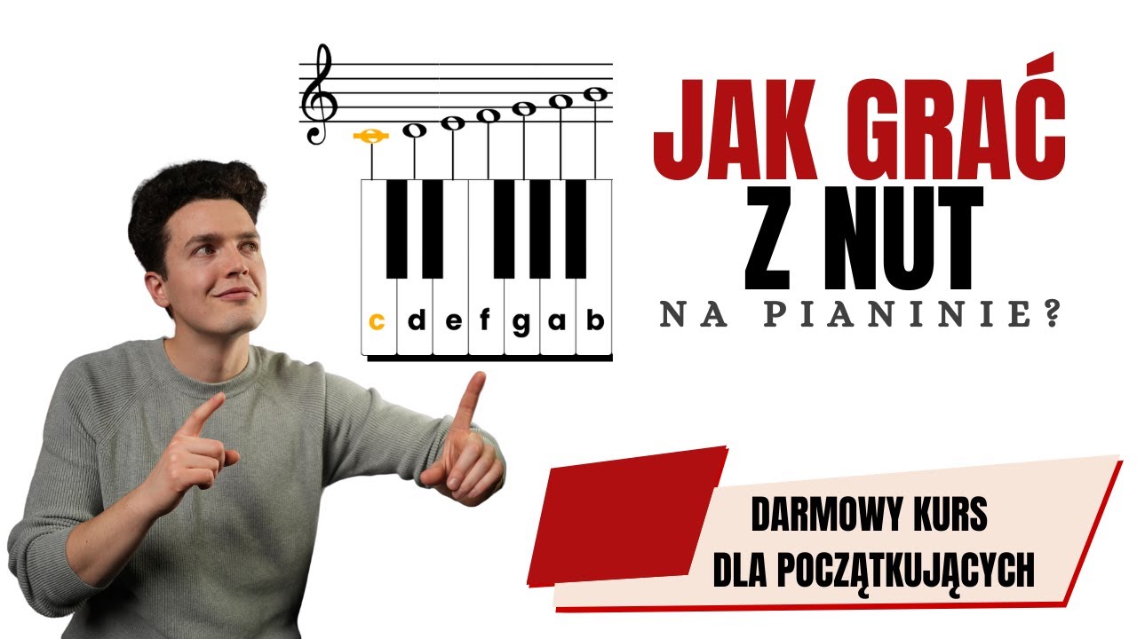 Jak Grać z Nut na Pianinie &ndash; Darmowy Kurs dla Początkujących
