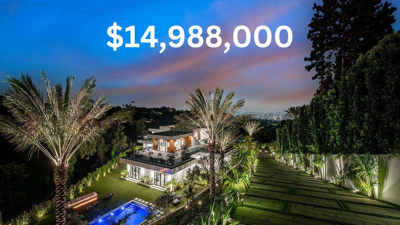Touring A $14,988,000 Bel Air Mansion || 924 Linda Flora Dr, Los Angeles, CA 90049