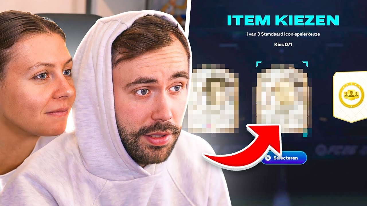 Ik Laat Haar mijn Icon Pick Openen!