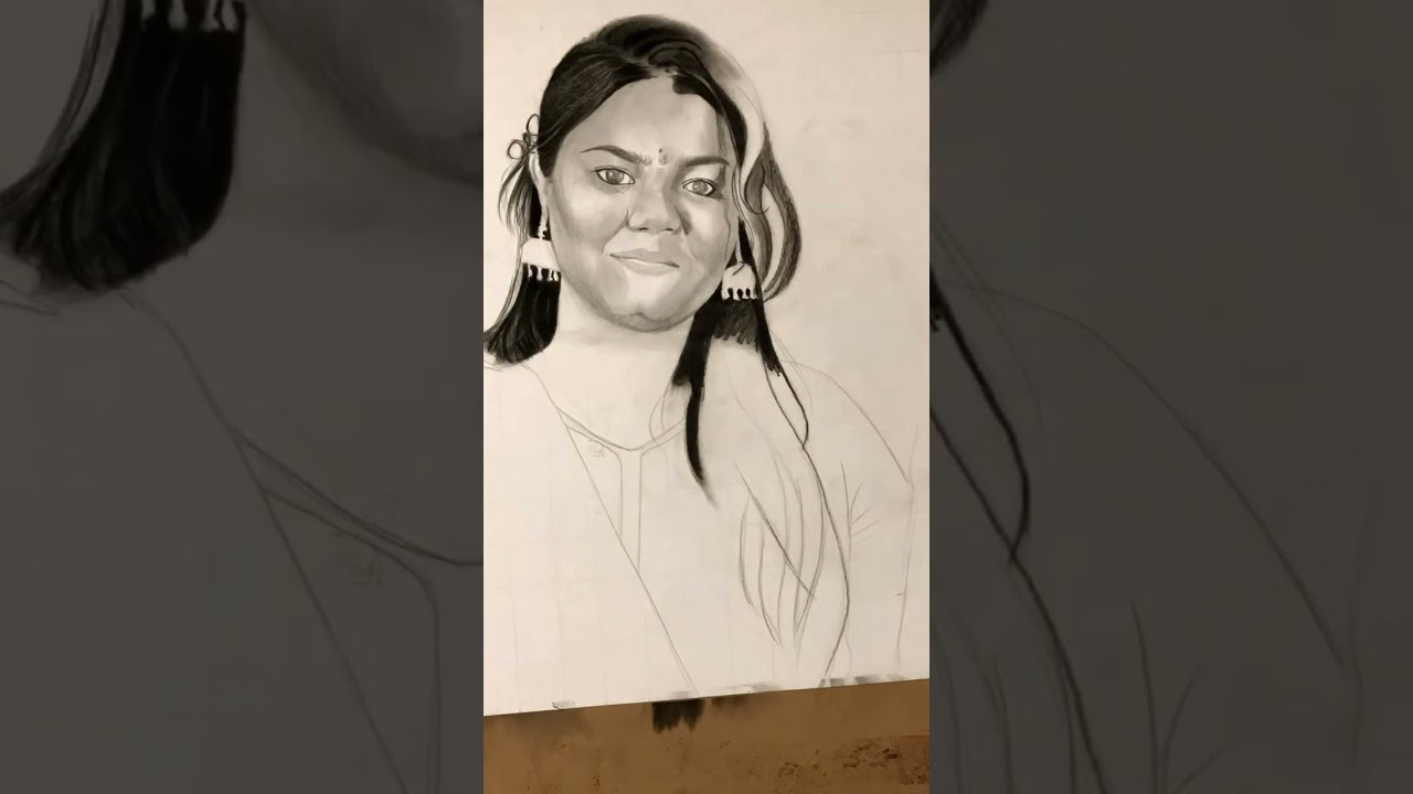 🎁 Surprise Couple Portrait Drawing | Sks@rt..