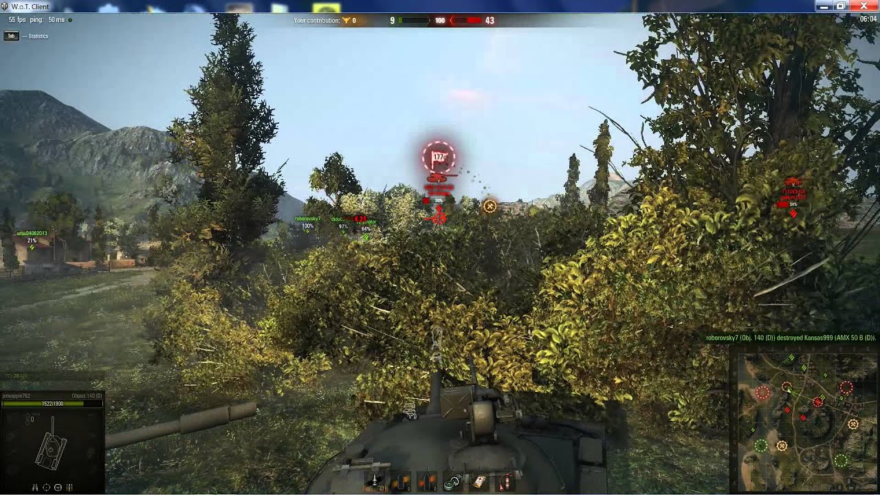 Capture the Flag on World of Tanks HD