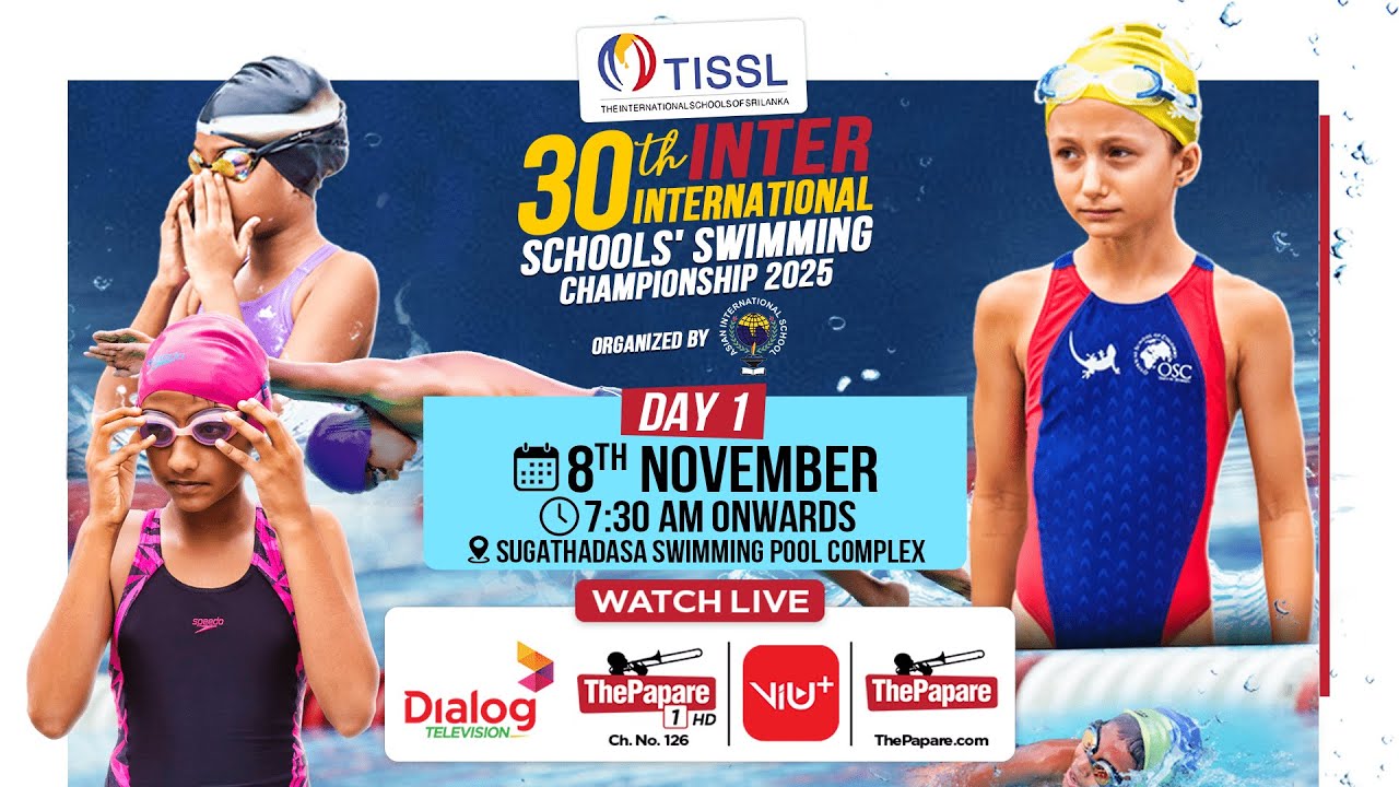 30th Inter-International Schools' Swimming Championship 2025 - Day 01