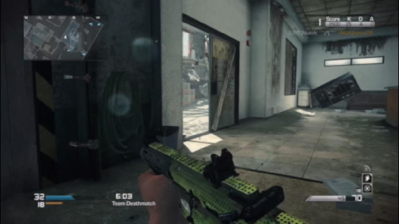 CoD Ghosts is this the best gun in the game? KEM strike gameplay
