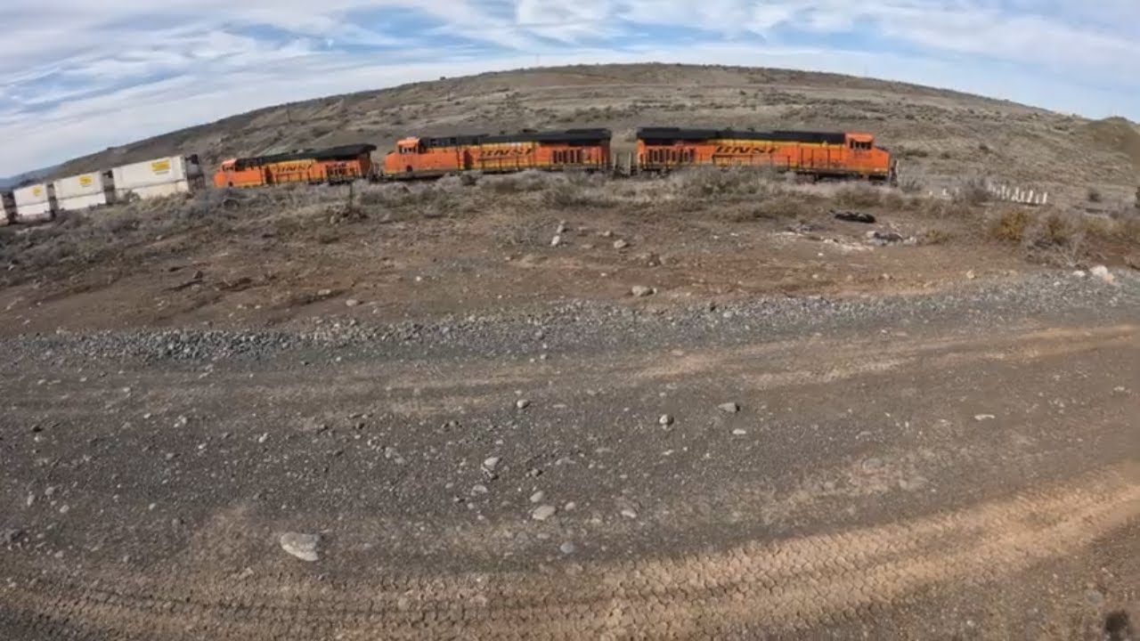 4K UPDATED CAMS BNSF 8359 EB 3X1 ADRIAN,WA IMSPINE 20250307