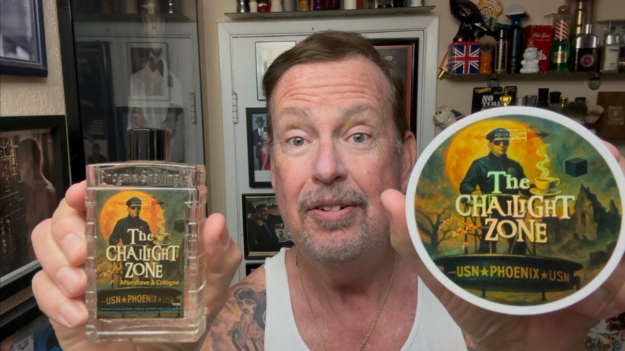 PAA&rsquo;s New Chailight Zone Soap and Aftershave. Merkur 34C, Personna Blade & Kensurfs Brush.