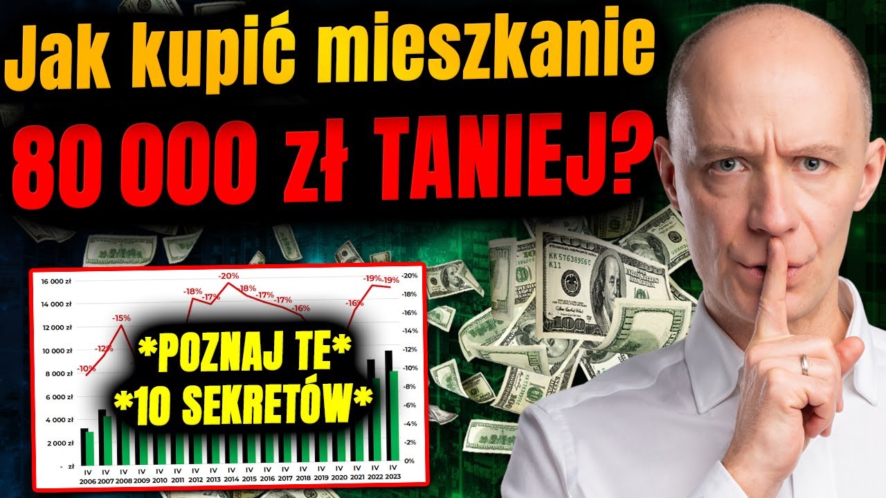 Jak kupić TANIE MIESZKANIE w 2024 roku? 10 GENIALNYCH sposobów na zakup poniżej ceny rynkowej
