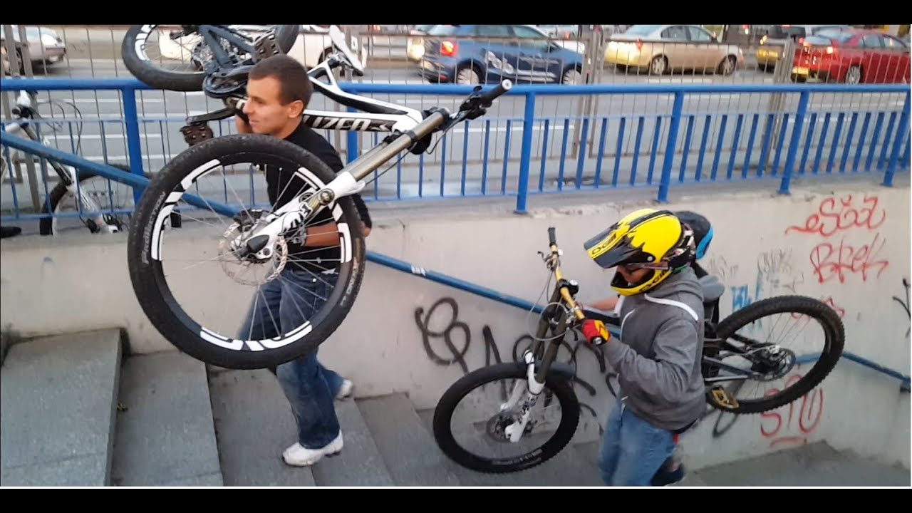weekend z Petardą Downhill Urban Trial Street DH
