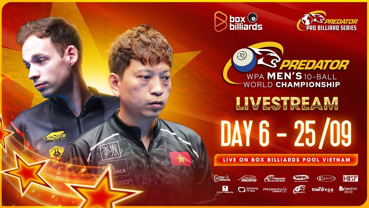TV1 | JOSHUA FILLER vs DƯƠNG QUỐC HO&Agrave;NG |LAST 32| 2025 PREDATOR WPA MEN'S 10-BALL WORLD CHAMPIONSHIP