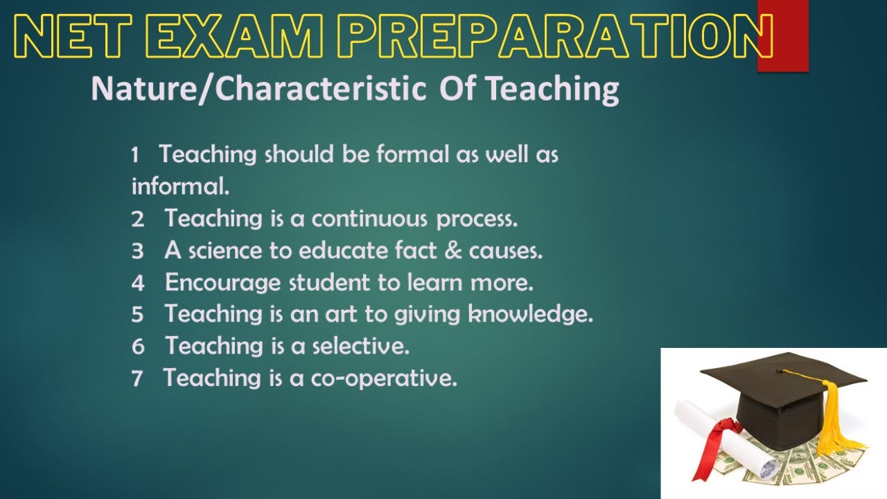 NET/JRF Paper-1 2021 Teaching Aptitude (Nature & Characteristics of Teaching)