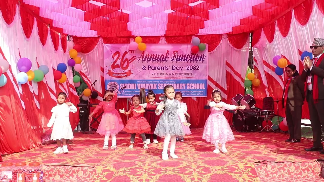 LKG Class  Dance in  26th Annual Function and Parents’ Day